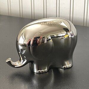 Disney Silver Elephant Coin Bank Employee Exclusive